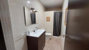 Koupelna v ubytování Vera Albacora IV Chalet