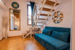 Posezení v ubytování La casa di Choco + 18 fotografií