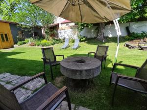 Zahrada ubytování Apartman Utvina