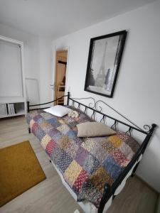 Ένα ή περισσότερα κρεβάτια σε δωμάτιο στο Apartment Lia