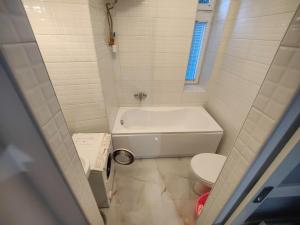 Koupelna v ubytování Sétány Apartman