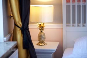 Postel nebo postele na pokoji v ubytování Hotel Hof Kirchhorst