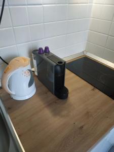 Príslušenstvo na prípravu kávy alebo čaju v ubytovaní Rooms Diana