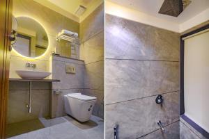Koupelna v ubytování FabHotel Benchmark