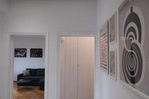 Posezení v ubytování SynPiraeus Apartments & Studios