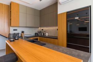 Nhà bếp/bếp nhỏ tại Villa Kathrin Istria