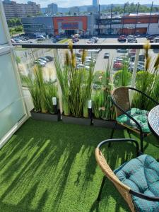 Balkón alebo terasa v ubytovaní Apartamenty Morze on Sea