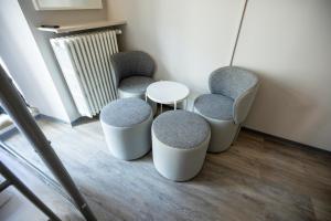 Zona de estar de Hotel Bristol