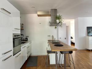 Dapur atau dapur kecil di Loft Bouquet Alella mar y montaña 25 min a BCN +7 gambar