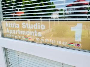 Attila Studio Apartments tanúsítványa, márkajelzése vagy díja