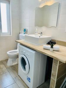 A bathroom at Attila Studio Apartments