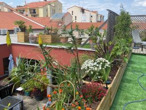 Сад в Le Patio Père Pigne Guestroom