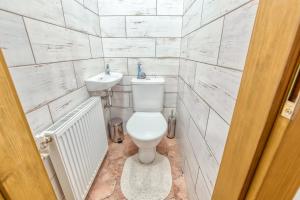 Koupelna v ubytování Chata Pohádka Vyšní Lhoty + 18 fotografií