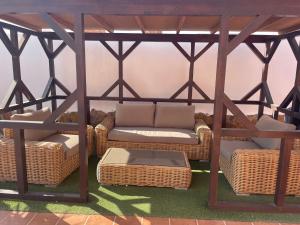 Ruang duduk di Casa Piedra, Luxury Family Front Line Golf, Hot Tub,Pool Table, 8 pers, Caleta de Fuste