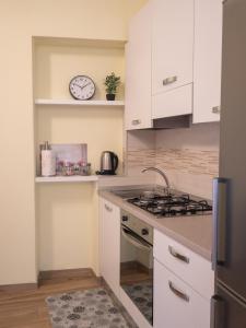 Kuchyň nebo kuchyňský kout v ubytování Camelia House