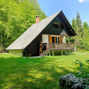 Zahrada ubytování Chalet Via Mons