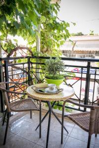 A balcony or terrace at Apartments Lina
