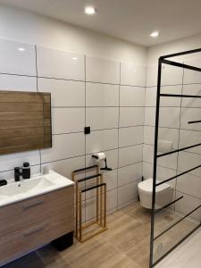 Koupelna v ubytování Appartement plain-pied 4 couchages