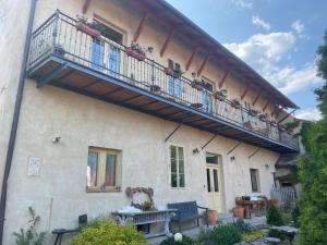 Balkón nebo terasa v ubytování Apartmán Štěpán