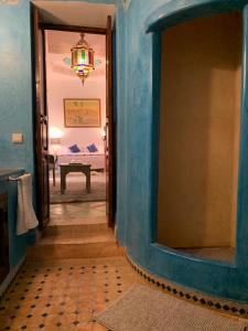 Postel nebo postele na pokoji v ubytování Riad Malida Marrakech