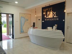 Vstupní hala nebo recepce v ubytování Navigator + 37 fotografií
