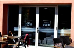 Restoran või mõni muu söögikoht majutusasutuses Unique Hotel Fusio