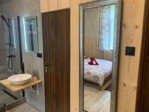 Koupelna v ubytování Penzión Astoria