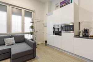 Kuchnia lub aneks kuchenny w obiekcie 1 bedroom 1 bathroom furnished - Av de America - studio - MintyStay