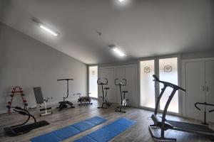 Fitness centrum a/nebo fitness zařízení v ubytování Hotel Terme Principe