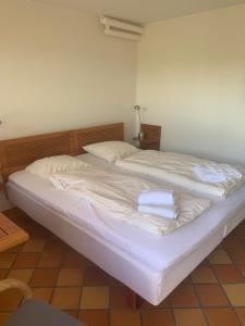 Postel nebo postele na pokoji v ubytování Sønderstrand Downtown Family Rooms ØS47
