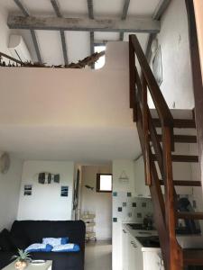 Nhà bếp/bếp nhỏ tại Mini villa pour 4 a 300M de la plage avec piscine