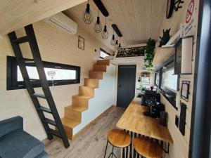 Posezení v ubytování Mariolas Tinyhouse