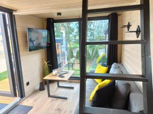 Posezení v ubytování Mariolas Tinyhouse