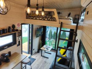 Posezení v ubytování Mariolas Tinyhouse