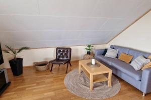 Posezení v ubytování Northern lights central apartment