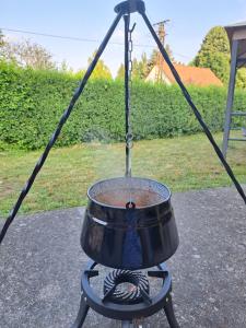 Gril pre hostí v dovolenkovom dome
