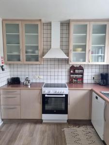Η κουζίνα ή μικρή κουζίνα στο Guesthouse Maddy