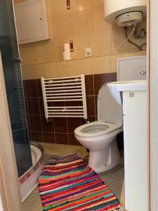 Koupelna v ubytování Apartments Nikol&Alzbetka