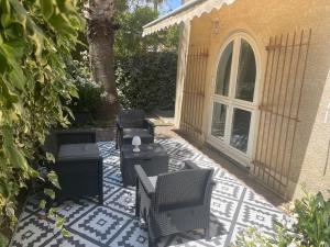 Posezení v ubytování Hôtel Ulysse Montpellier Centre
