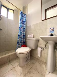 Ванная комната в Hostal La Terraza