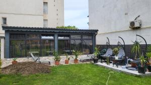 Zahrada ubytování Casa Bendis