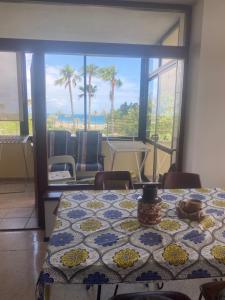A seating area at Playamar Primera linea front beach