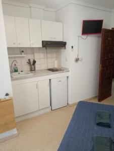 Kuchyňa alebo kuchynka v ubytovaní Estudio Sota-Piscina