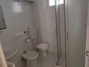 Koupelna v ubytování Hotel Gioiella