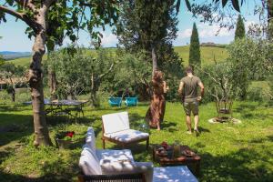 Zahrada ubytování Agriturismo Quarantallina + 37 fotografií