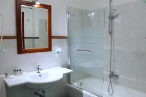 Koupelna v ubytování Hotel Pisacane