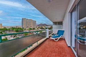 Μπαλκόνι ή βεράντα στο Frontline Ocean View Apartment Los Cristianos