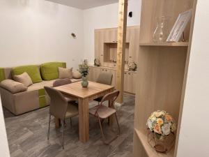 Posezení v ubytování Infinity Apartman