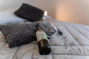 Posteľ alebo postele v izbe v ubytovaní Apartman Lana Vidikovac