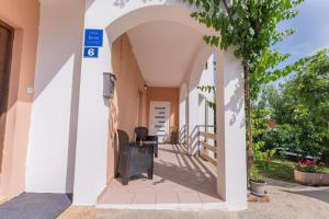 Balkón alebo terasa v ubytovaní Apartman Lana Vidikovac